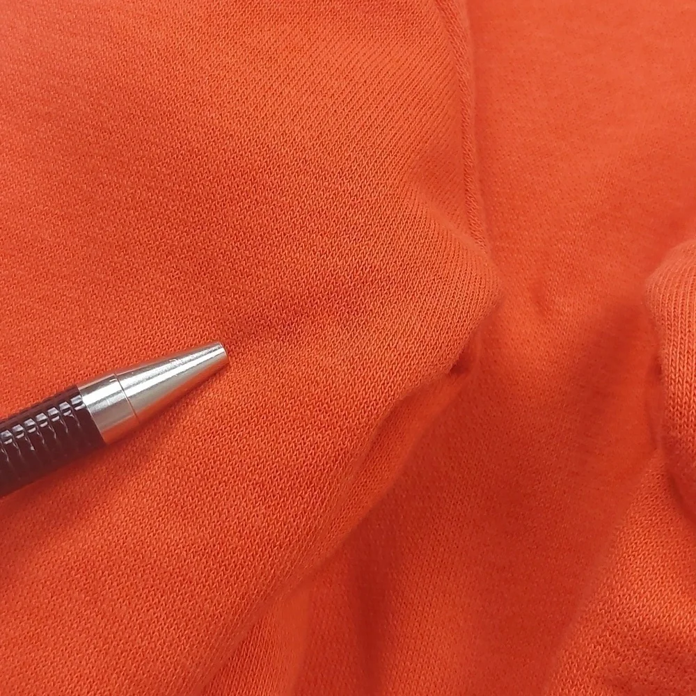 Nike Infants Orange Gray Zip Front Long Sleeve Hoodie Size 12 Months